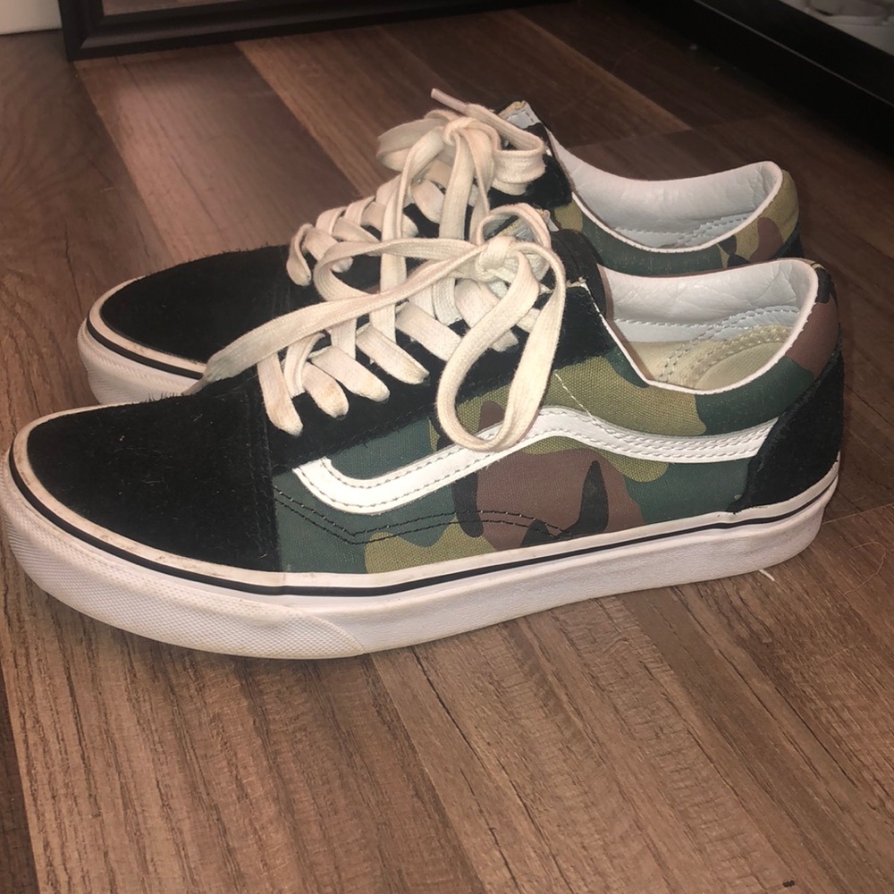 Camo vans